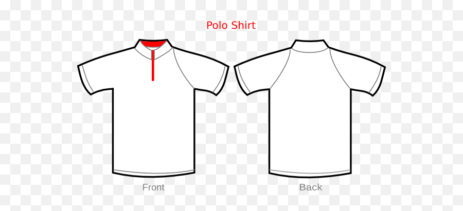Choose from 20+ t shirt mockup polo graphic resources and download in the form of png, eps, . Polo Shirt White With Zipper Clip Art Vector Polo Shirt Template Png Hd White T Shirt Png Free Transparent Png Images Pngaaa Com