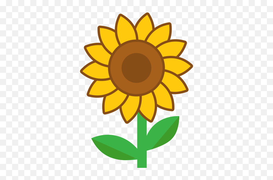 Freesvg.org offers free vector images in svg. Sunflower Plant Icon Png And Svg Vector Cartoon Sunflower Clipart Png Sunflower Icon Free Transparent Png Images Pngaaa Com