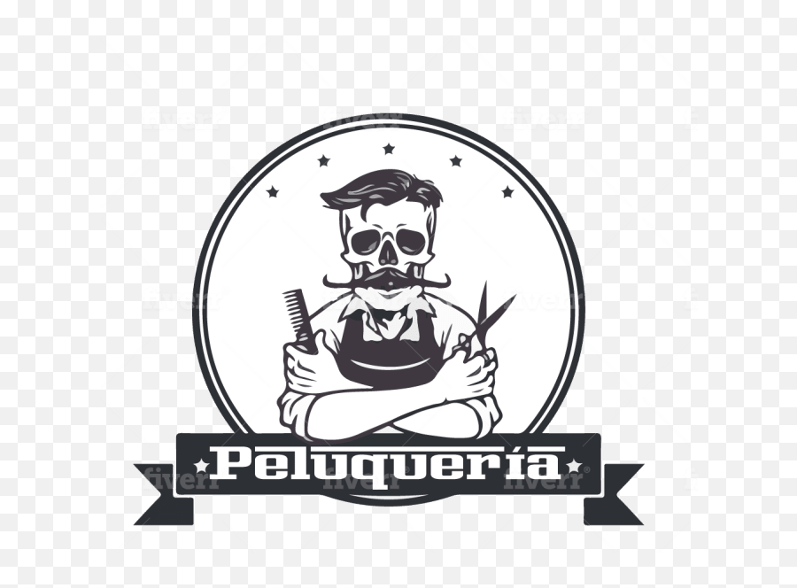 Create A Great Barbershop Logo With Unlimited Revisions In 12 Hours Imagenes Calaberas De Barberia Png Barber Shop Logos Free Transparent Png Images Pngaaa Com