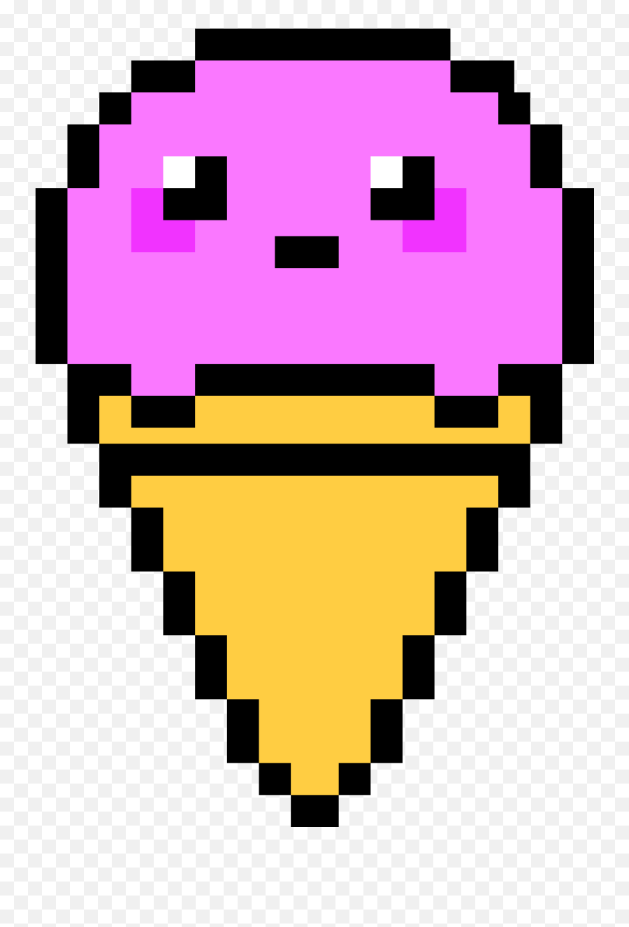 Download Ice Cream Pixel Art Easy Cute Pixel Art Full Pixel Art Minecraft Easy Grid Png Pixel Art Png Free Transparent Png Images Pngaaa Com