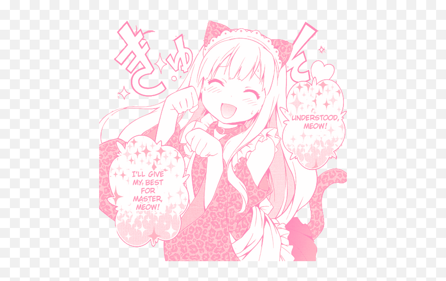 Pin Pink Kitten Pastel Anime Png Pink Anime Girl Icon Free Transparent Png Images Pngaaa Com