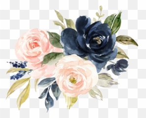 In the large blue flowers png gallery, all of the files can be used for commercial purpose. Floral Bouquet Arrangement Blush Nav Navy And Blush Watercolor Flowers Png Watercolor Flowers Png Free Transparent Png Images Pngaaa Com