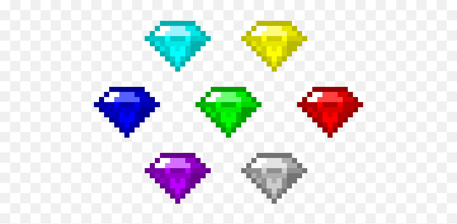 Chaos Emeralds Pixel Art Sonic Chaos Emeralds Png Chaos Emerald Png Free Transparent Png Images Pngaaa Com