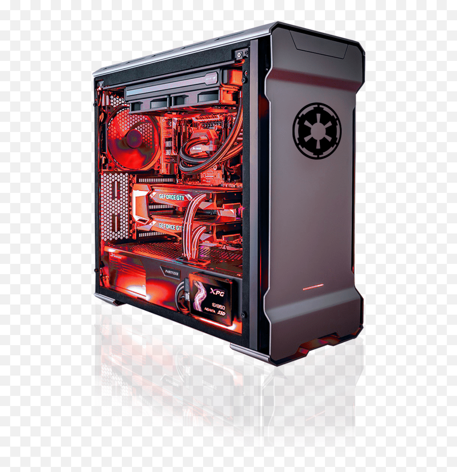 Skyrim Gaming Pc Transparent Png Image Custom Pc Darth Vader Gaming Pc Png Free Transparent Png Images Pngaaa Com