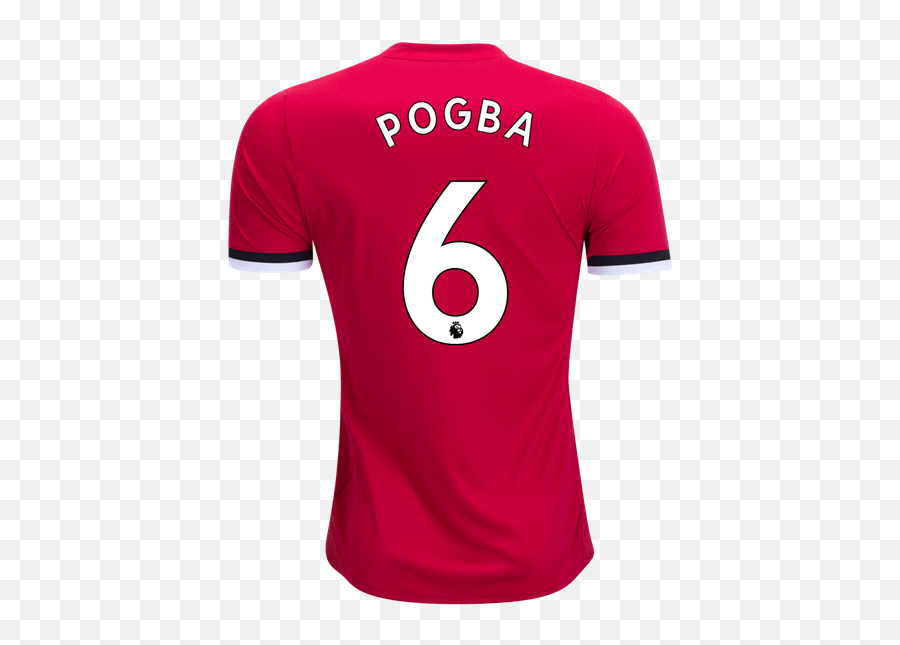 Soccer superstar cristiano ronaldo has returned to. Manchester United Paul Pogba Manchester United Jersey Back Pogba Png Soccer Jersey Png Free Transparent Png Images Pngaaa Com