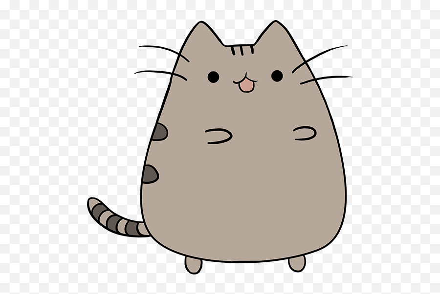 Grab our step by step drawing for kids, beginners and everyone else! How To Draw Pusheen The Cat Really Easy Drawing Tutorial Cute Cartoon Cats To Draw Png Pusheen Cat Png Free Transparent Png Images Pngaaa Com