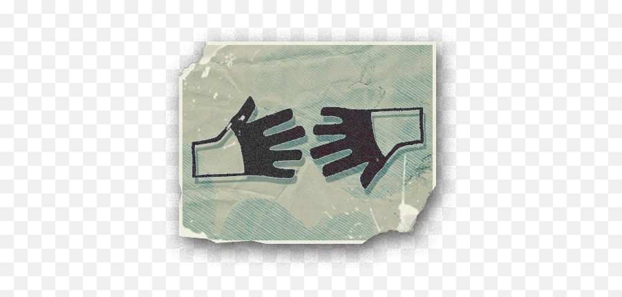 The symbol of two hands indicates the presence of a black market shop. Black Market Shop Dishonored 2 Black Market Logo Png Dishonored Logo Png Free Transparent Png Images Pngaaa Com