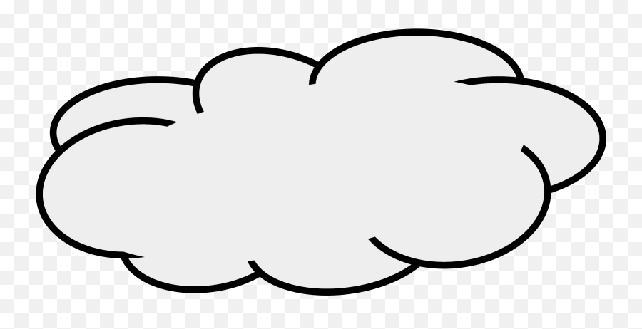 Download Hd Cloud Clip Art Outline Grey Cloud Clipart Grey Cloud Clipart Png Clouds Clipart Png Free Transparent Png Images Pngaaa Com