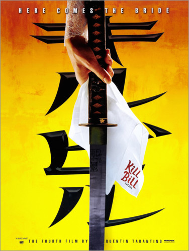 Kill Bill Posters : Kill Bill Vol 1 Posters And Prints Posterlounge Com