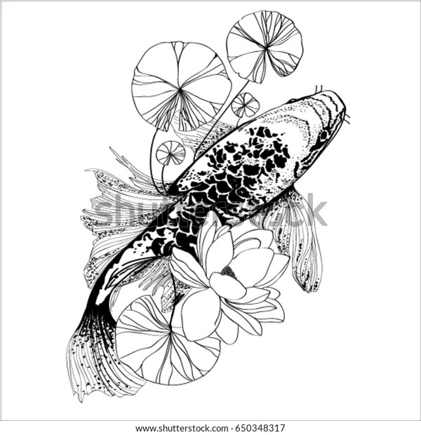 Koi Fish Tattoo Images, Stock Photos & Vectors | Shutterstock