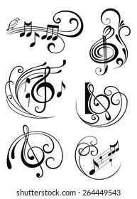 Music Notes Tattoo Images, Stock Photos & Vectors | Shutterstock 280_x_193_jpg