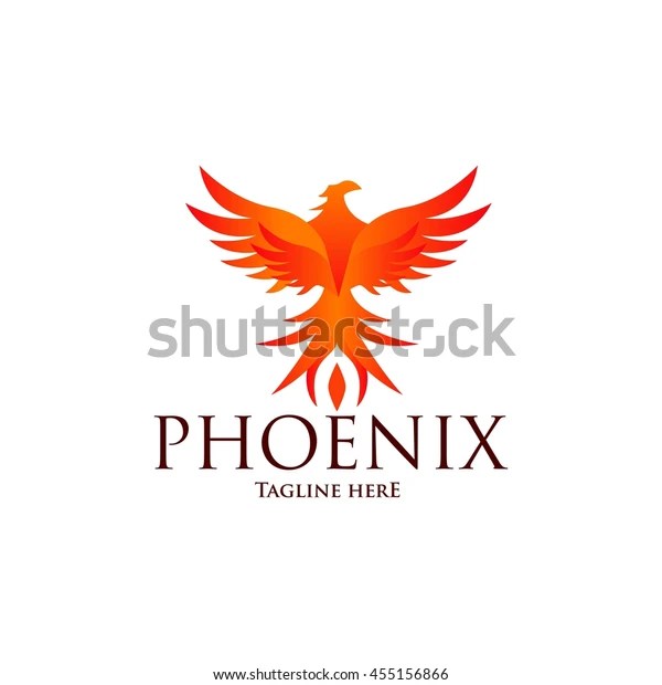 Vektor Stok Template Logo Phoenix, Api-Burung, Logo Elang (Tanpa Royalti) 455156866 620_X_600_jpg