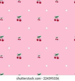 Cherry Print Seamless Images Stock Photos Vectors Shutterstock