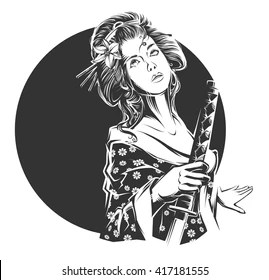 Geisha Tattoo Images, Stock Photos & Vectors | Shutterstock 280_x_269_jpg