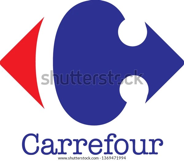 Vector Logo Carrefour Stock Vector Royalty Free 1369471994