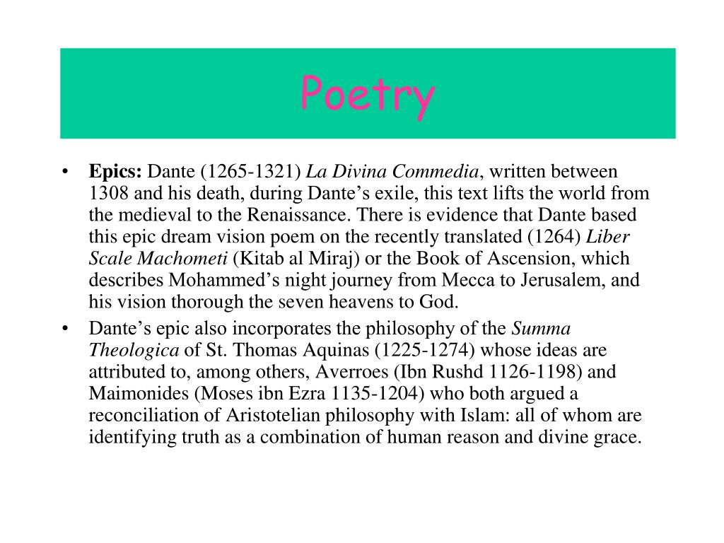 I never dreamed that one of my personal passions would not only infiltrate my firm's culture but also become a source of revenue. PPT - Literature of the Middle Ages 1066â1485 PowerPoint