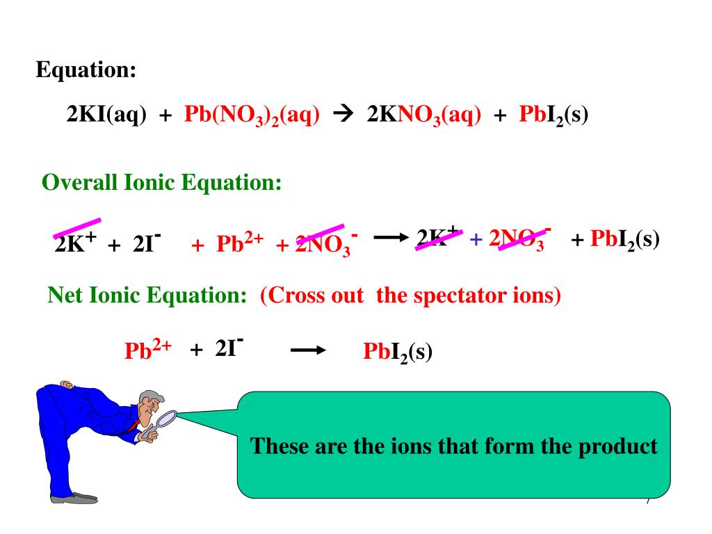 Cu(ncs)2 appeared inmediately, and reduction to cuscn was so slow that most of the solid . PPT - Ionic Equations.... PowerPoint Presentation, free download - ID:195371