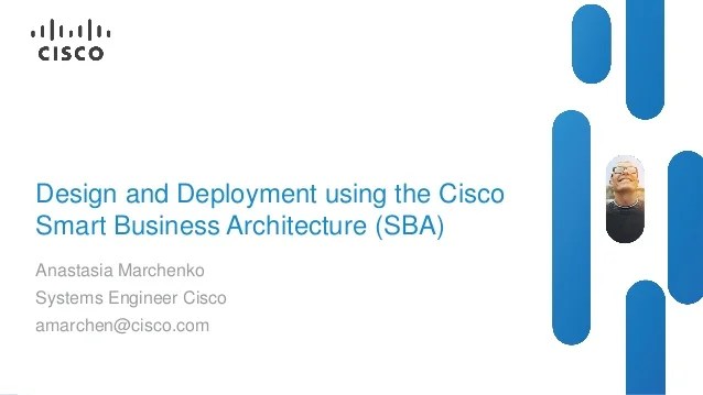 Design And Deployment Using The Cisco Smart Business Architecture Sb