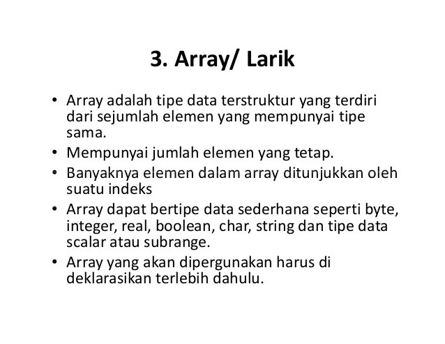 Data Array