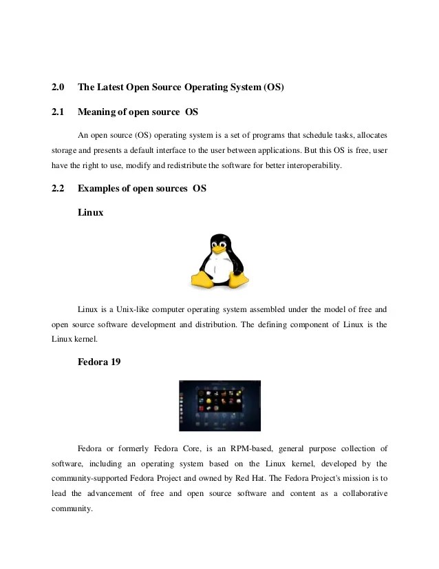 Start developing with the open. Current And Future Development Of Open Source Software And Latest Dev