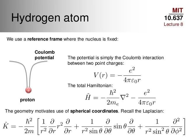 If the hamiltonian itself is even, then the left hand side of eq. Lecture7