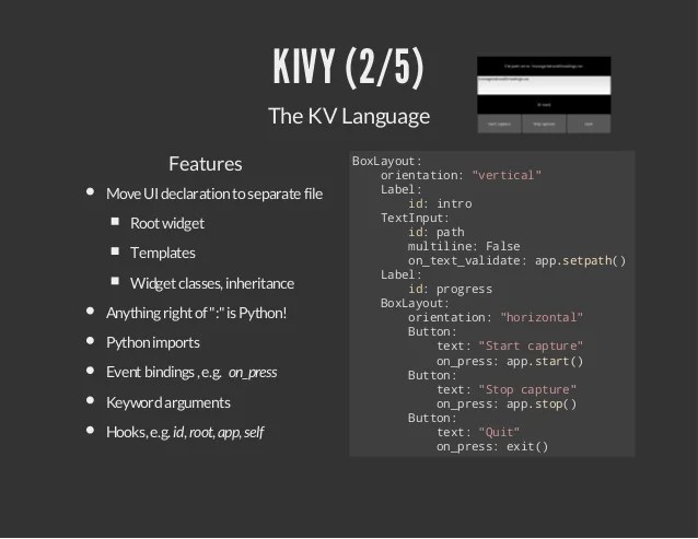 Modern society is built on the use of computers, and programming languages are what make any computer tick. Standalone Android Apps in Python