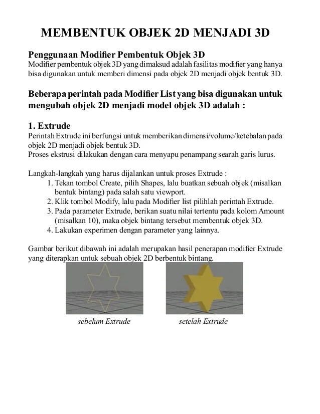 Tutorial 3D Max