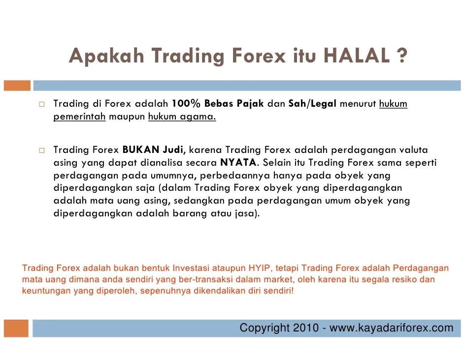 Tutorial FOREX Basic (www.kayadariforex.com)