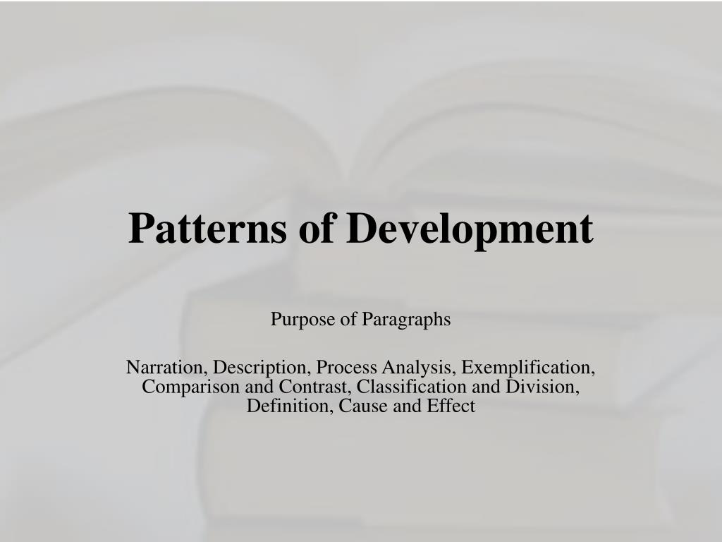 PPT - Patterns of Development PowerPoint Presentation, free download -  ID:1630410