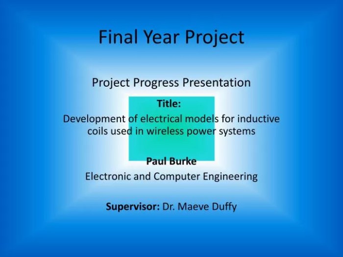 PPT Templates For Final Year Project terbaru