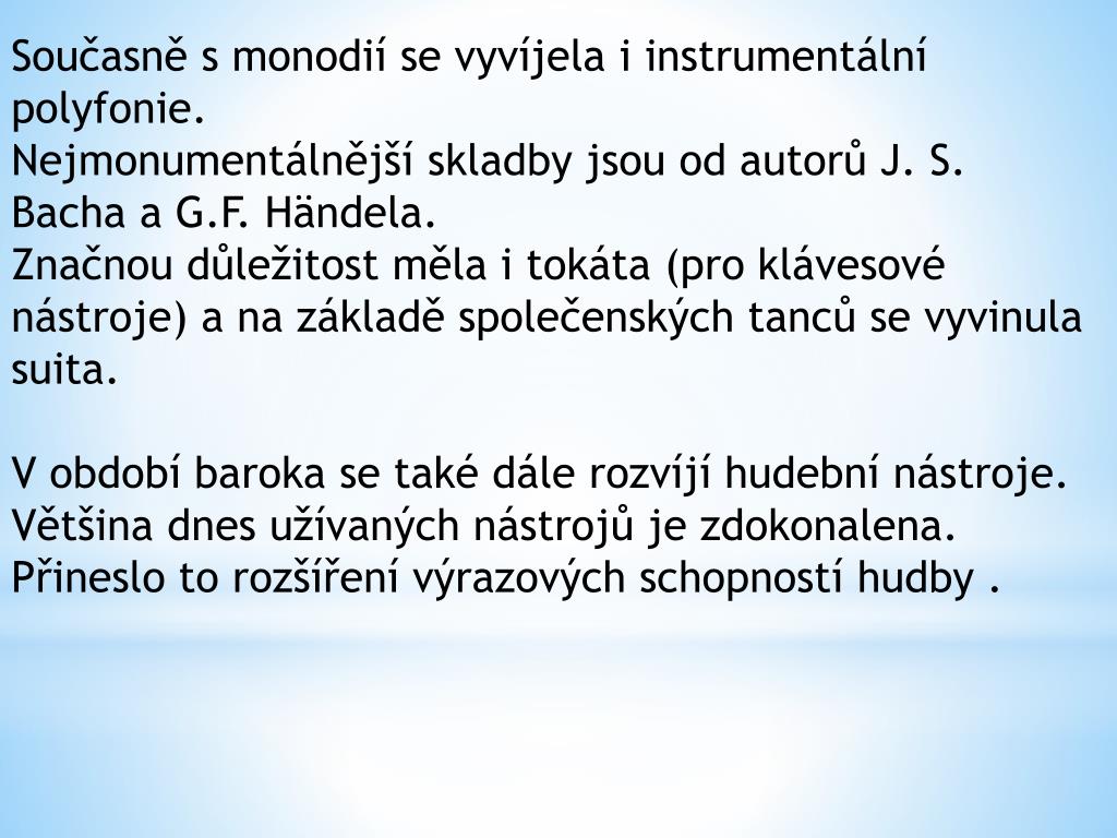Ppt Barokni Hudba V Evrope Powerpoint Presentation Free Download Id 3190655