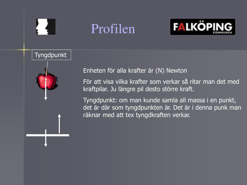 Vi finner par av krefter og motkrefter overalt hvor det virker krefter, og det . PPT - Profilen PowerPoint Presentation, free download - ID