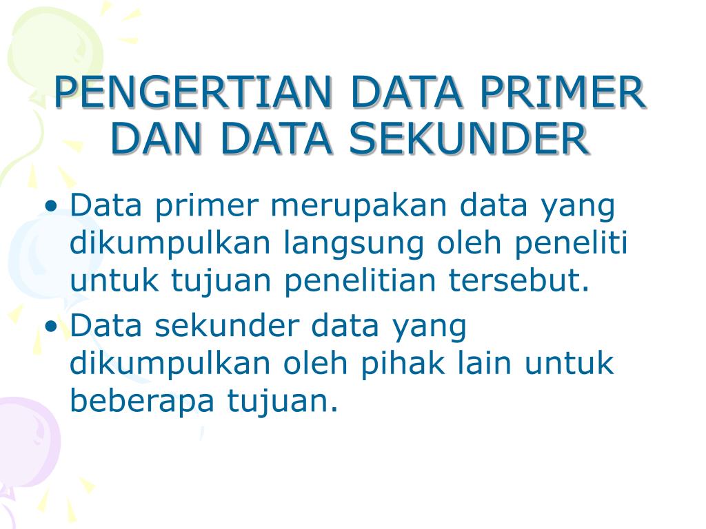 PPT - SUMBER DATA PowerPoint Presentation, free download - ID:4073343