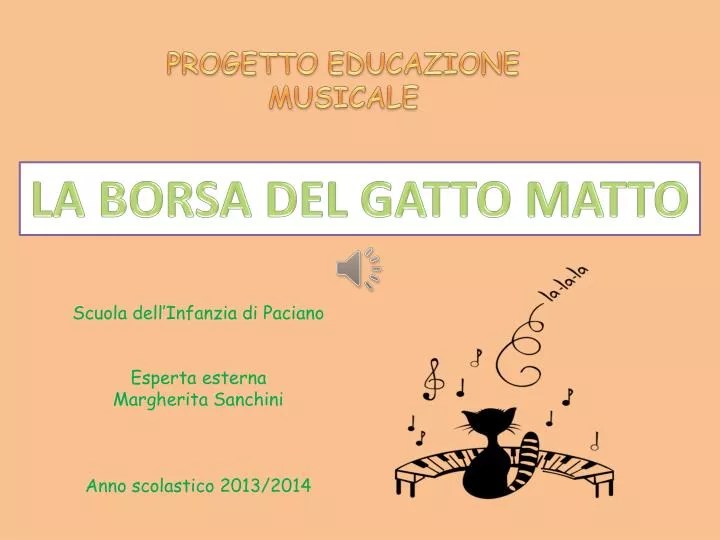 Ppt - Progetto Educazione Musicale Powerpoint Presentation, Free Download - Id:4293497 540_x_720_jpg