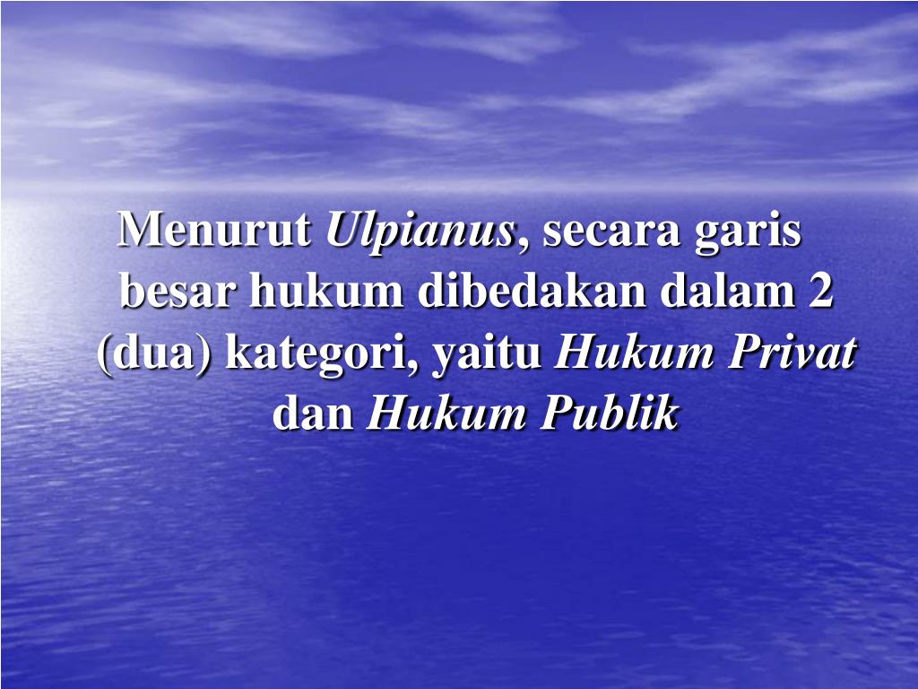 Hukum perorangan atau badan pribadi (personenrecht): PPT - MATA KULIAH PENGANTAR HUKUM INDONESIA PowerPoint Presentation, free download - ID:4751534