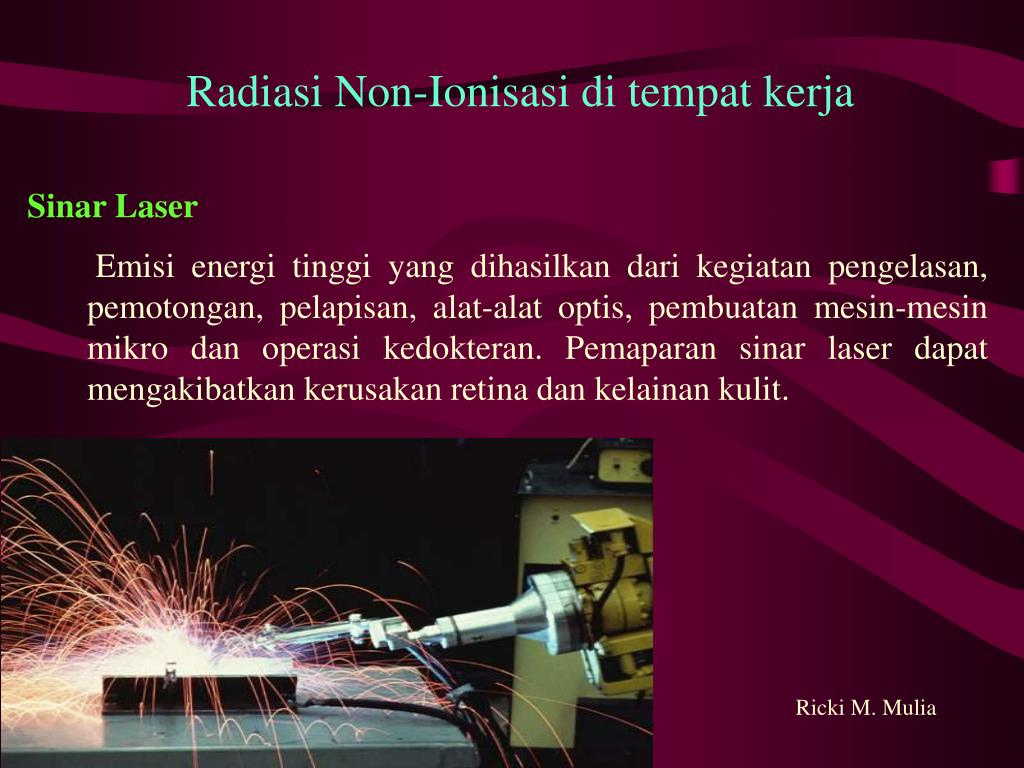 Biaya operasi laser untuk menghilangkan bopeng bekas jerawat. PPT - Radiasi di tempat kerja PowerPoint Presentation