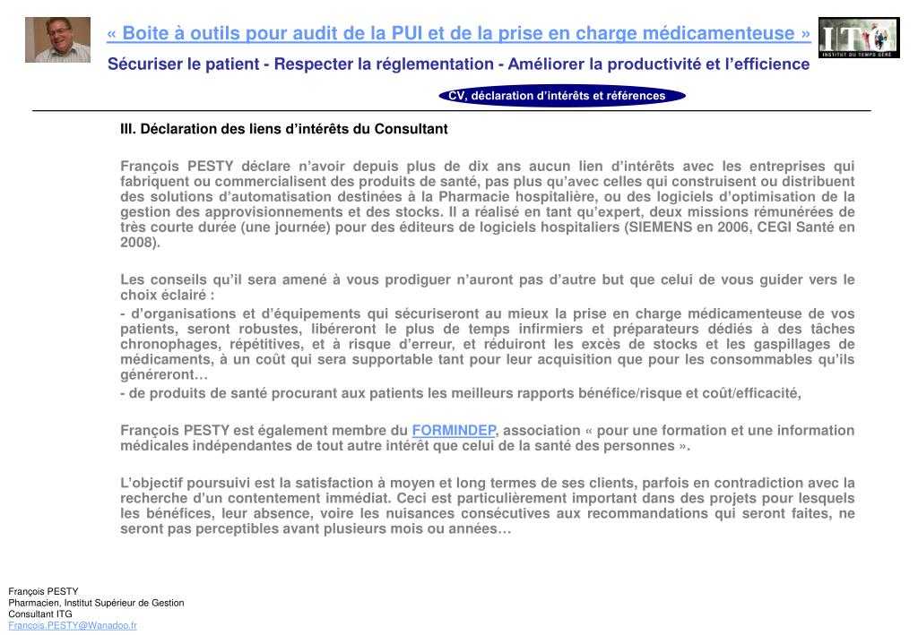 Le blog du dirigeant vous guide. Ppt Iii Curriculum Vitae Du Consultant Powerpoint Presentation Free Download Id 4939816