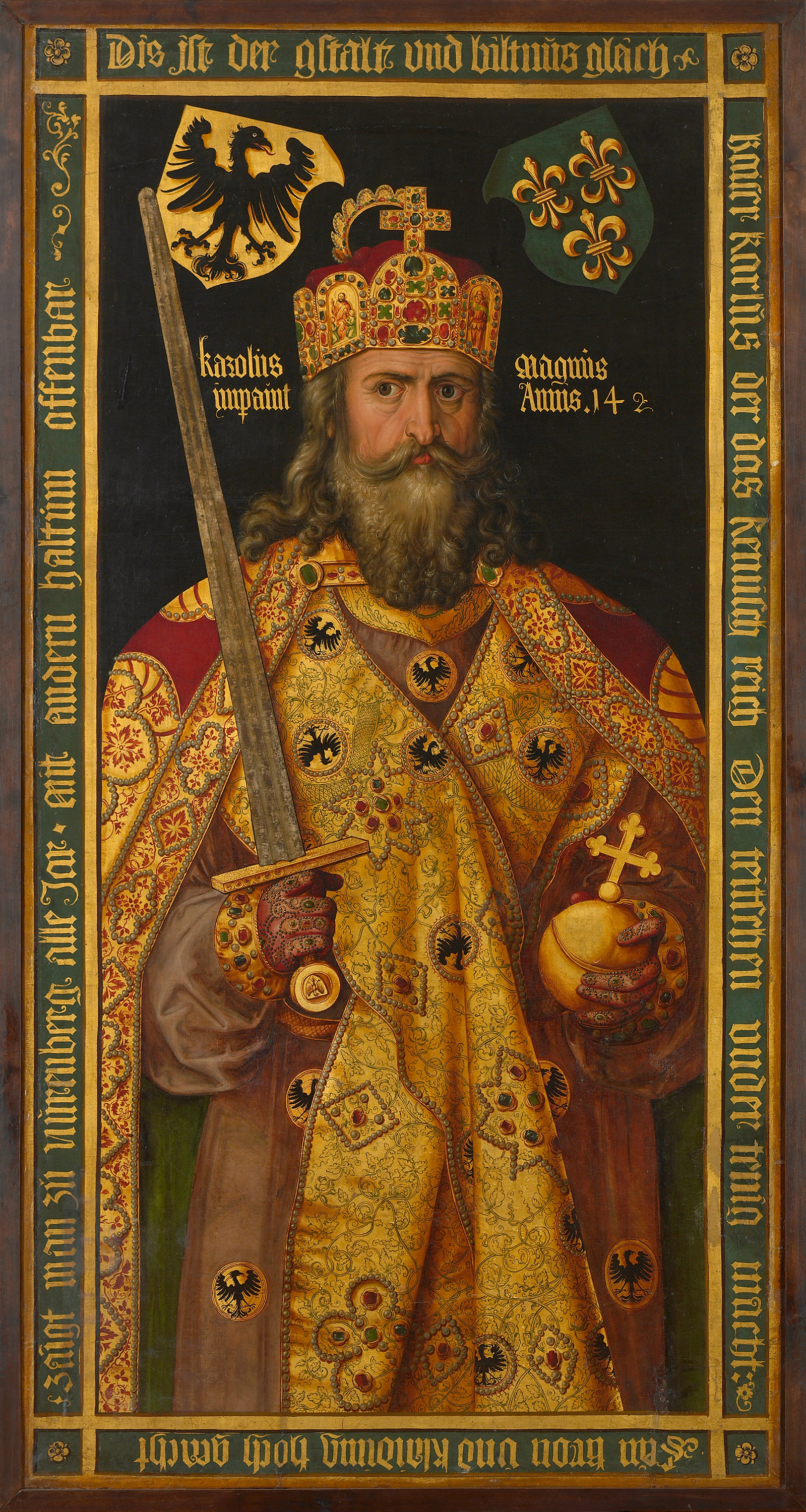 Nicht in den augen der banken, sie arbeiten mit klaren zahlen. Kunsthistorisches Museum: Idealbildnis Kaiser Karls des