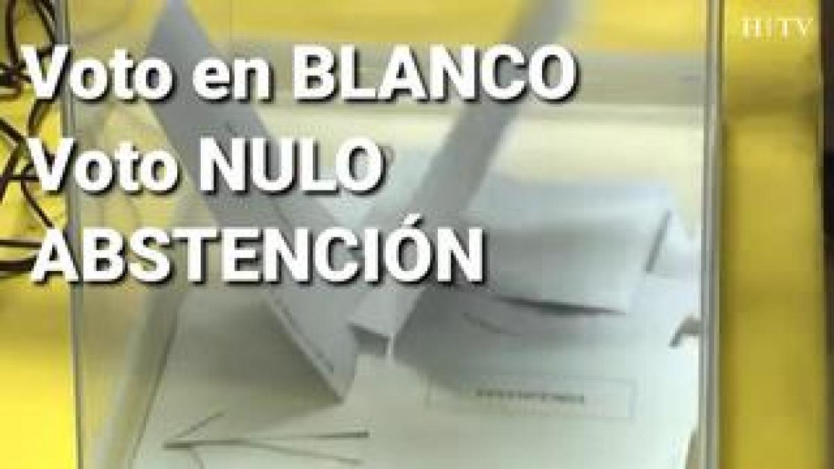 Análisis sobre el voto nulo. Video Campana Electoral 2019 La Diferencia Entre El Voto Nulo En Blanco Y Abstencion