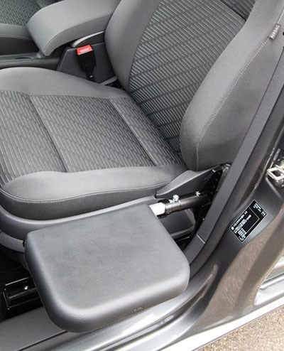 You'd be surprised how sophisticated these basic materials can look! Wheelchair Van Transfer Seats, Handicap Vehicle Seating