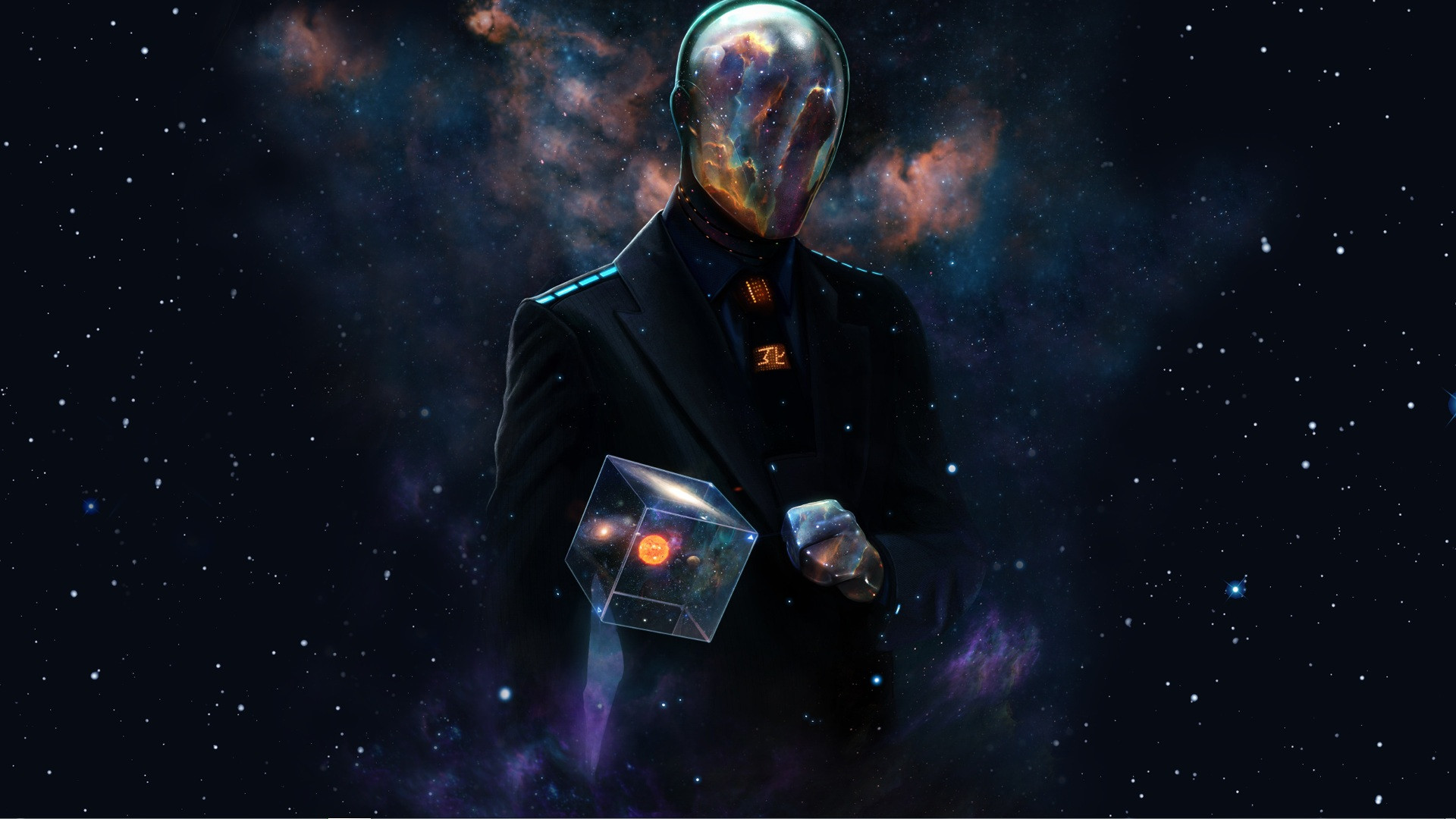 High definition and quality wallpaper and wallpapers, in high resolution, in hd and 1080p or 720p resolution galaxy man is free available on our web site. Slenderman In Space Hd Wallpaper Background Image 1920x1080