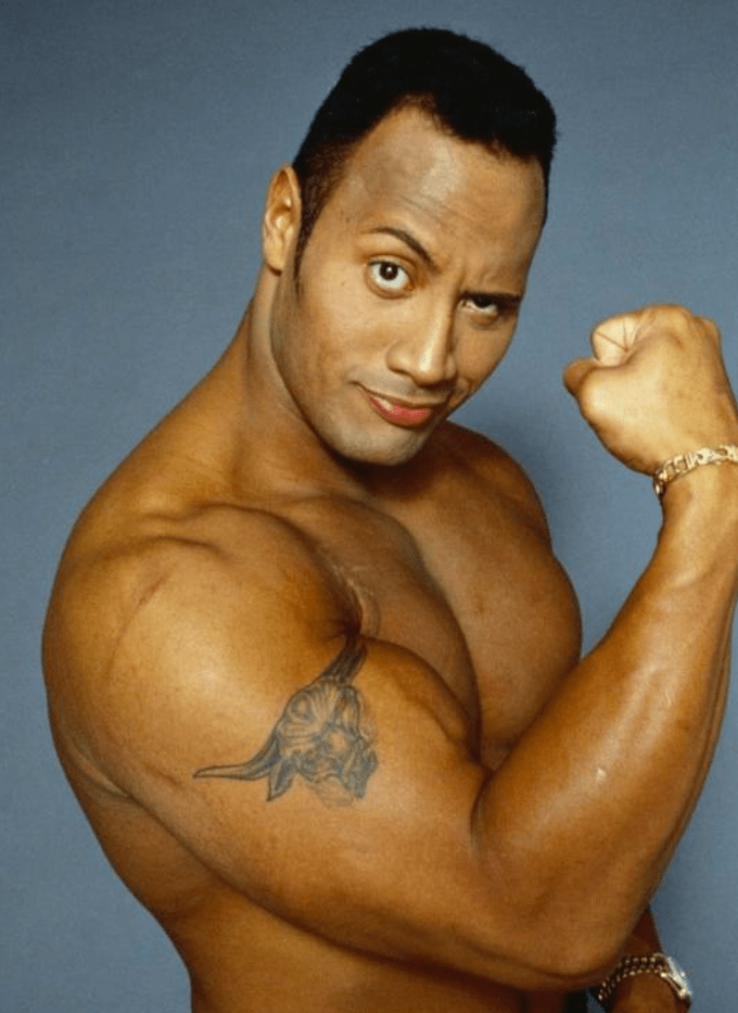 Someone Got A Giant Portrait Of The Rock Tattooed On Their Leg | Complex Uk 933_x_680_png