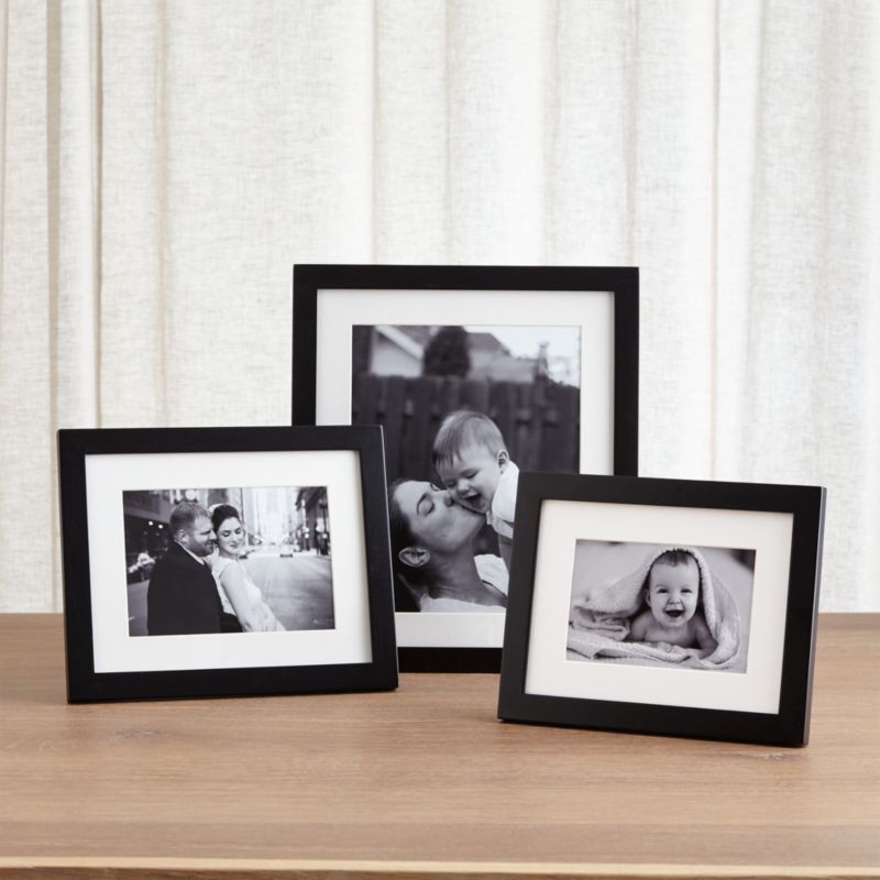 The main challenge many people with bad credit face when applying for a credit card is having a limited number of good options. Matte Black Picture Frames | Crate and Barrel