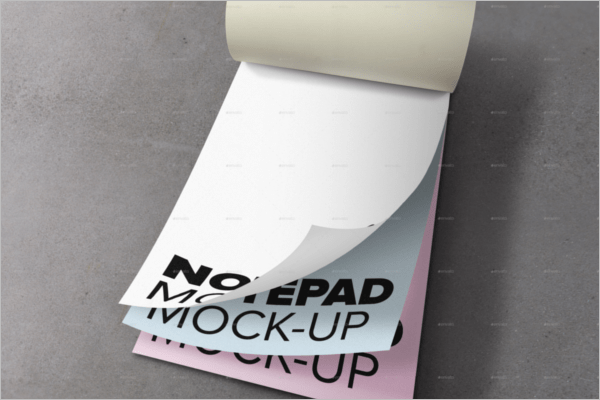 Display your design in a more efficient way on this kraft notepad with pan mockup. Notepad Mockup Psd Templates Free Premium Templates