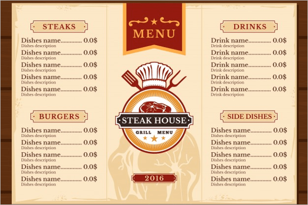 Alternatively referred to as the file menu, a menu is a list of commands or choices offered to the user through the menu bar. 30+ Free Menu Templates Free PDF, Word Design Templates