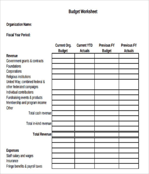 06/01/2021 · download annual operating budget template. 10 Free Non Profit Budget Templates Excel Word Sample Formats