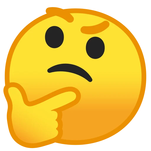 Cara Pensativa Emoji