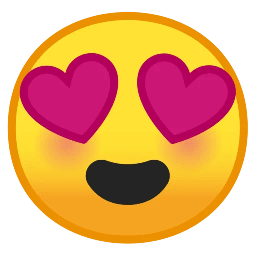 Un collage di foto a forma di cuore per le persone speciali. ð Faccina Con Sorriso E Occhi A Cuore Emoji
