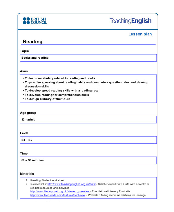 free 62 lesson plan examples samples in google docs