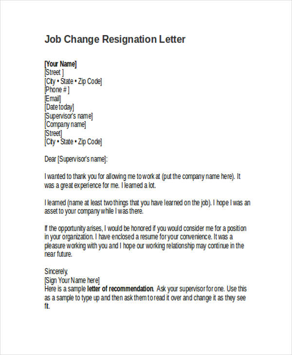 We have over 60,000 job opportunities daily for you. 56 Resignation Letter Examples In Pdf Ms Word Google Docs Pages Examples